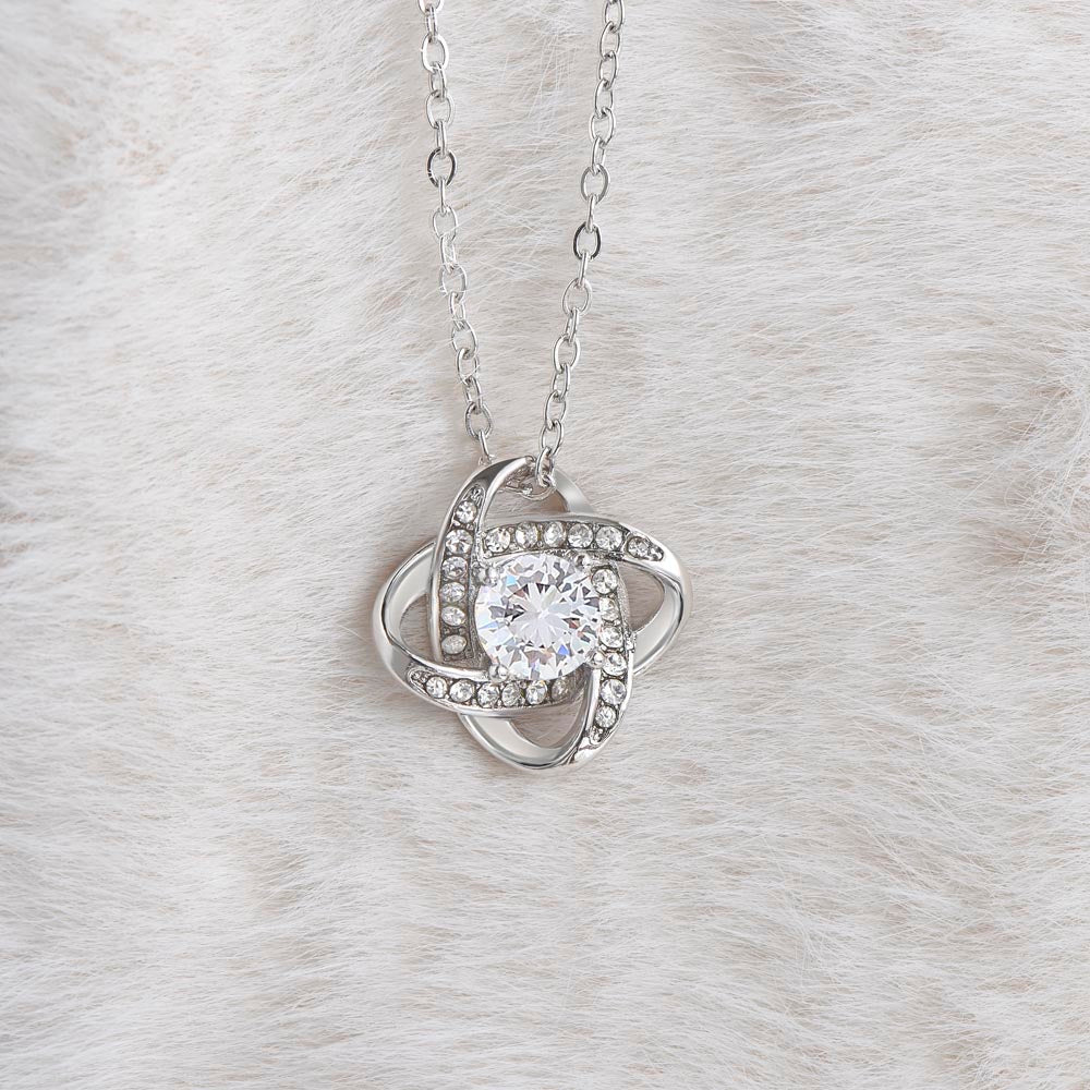 Gift For Daughter From Dad "Never Forget I Love You" Necklace