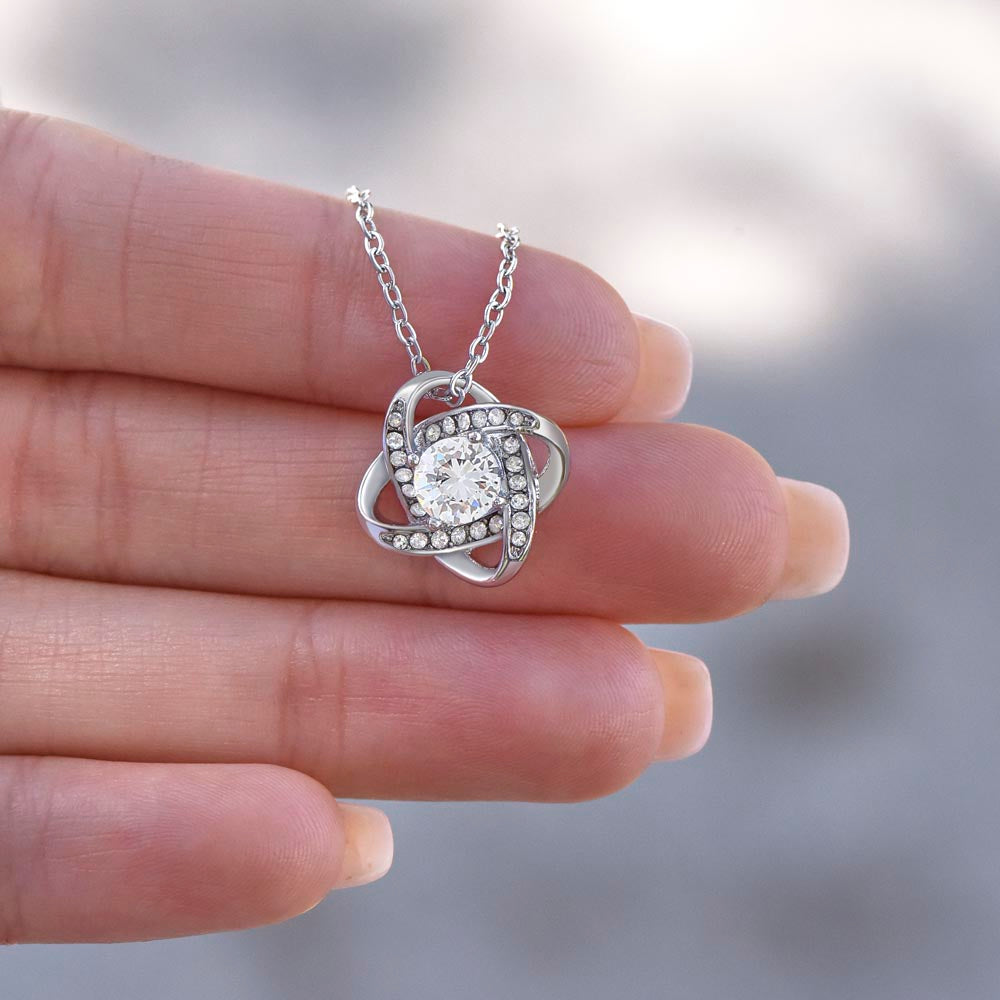 Gift For Daughter From Dad "Never Forget I Love You" Necklace