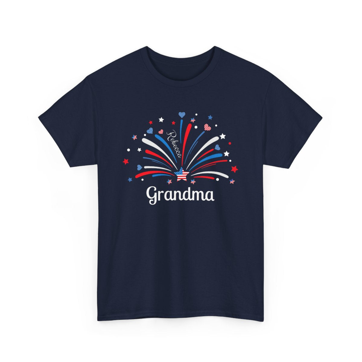 Personalized 4th of July Tee | For Grandmas, Moms, Aunts
