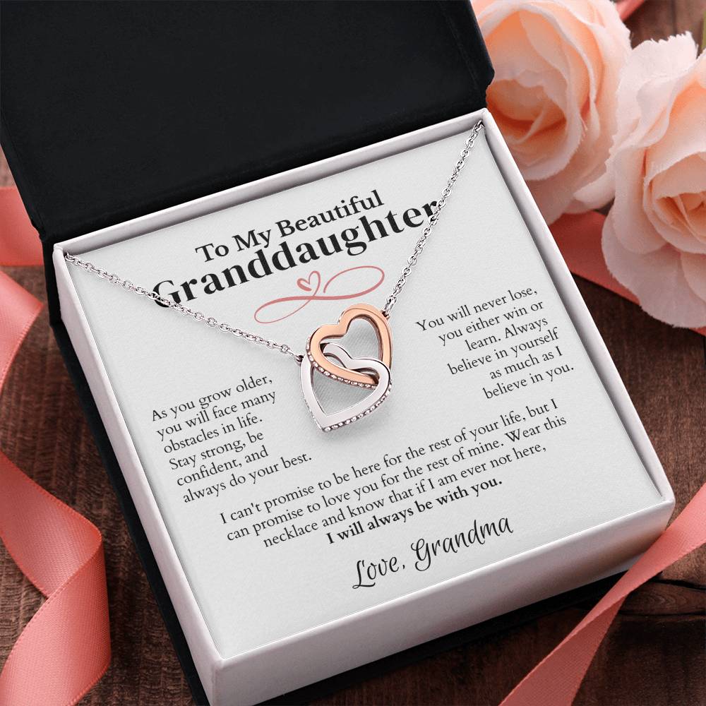 Infinity Hearts | Granddaughter Necklace