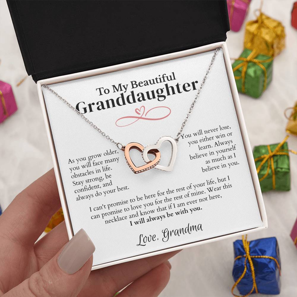 Infinity Hearts | Granddaughter Necklace