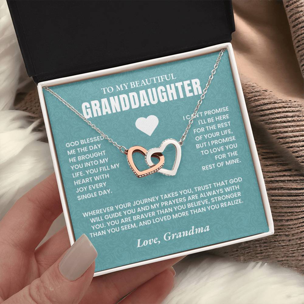 Granddaughter Necklace | God Guides You