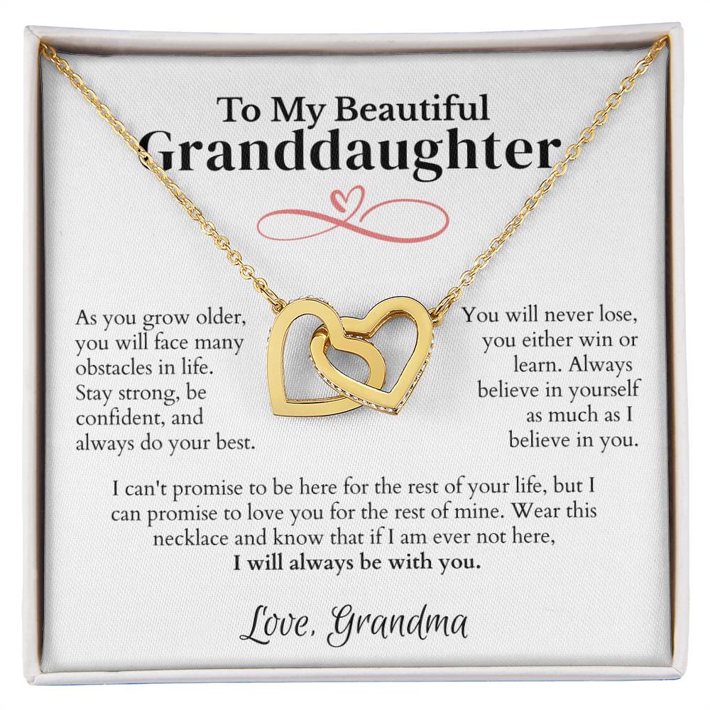 Infinity Hearts | Granddaughter Necklace