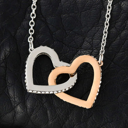 Mom to Be (From Baby Bump) | Interlocking Hearts Necklace