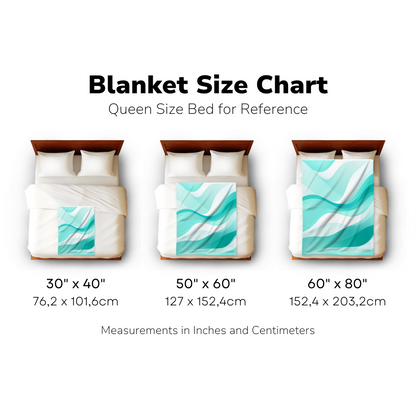 To My Wife Personalized Blanket |  Never Forget I Love You |Custom Fleece & Sherpa Gift