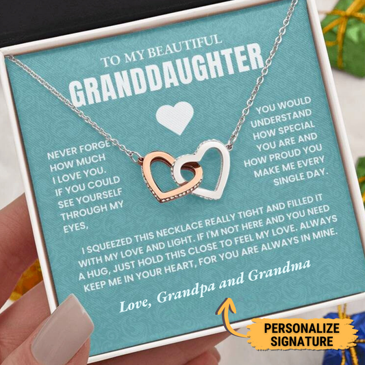 Granddaughter Necklace | Always in My Heart