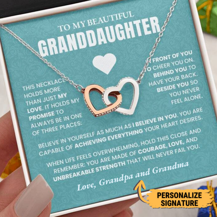 Granddaughter Necklace | My Promise