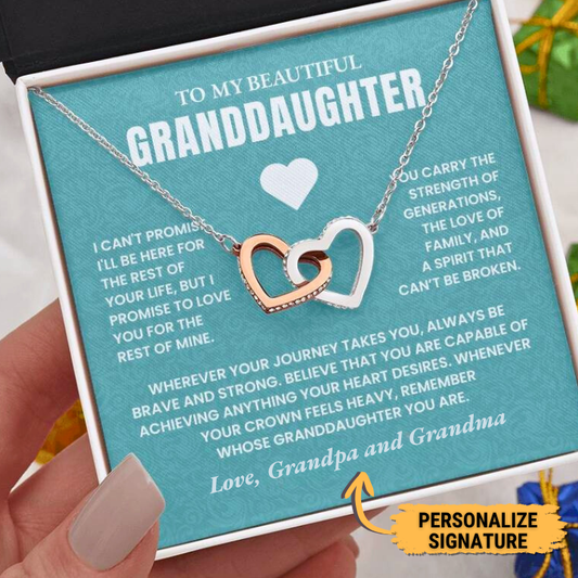 Granddaughter Necklace | Strength of Generations