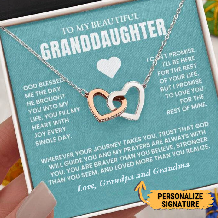 Granddaughter Necklace | God Guides You
