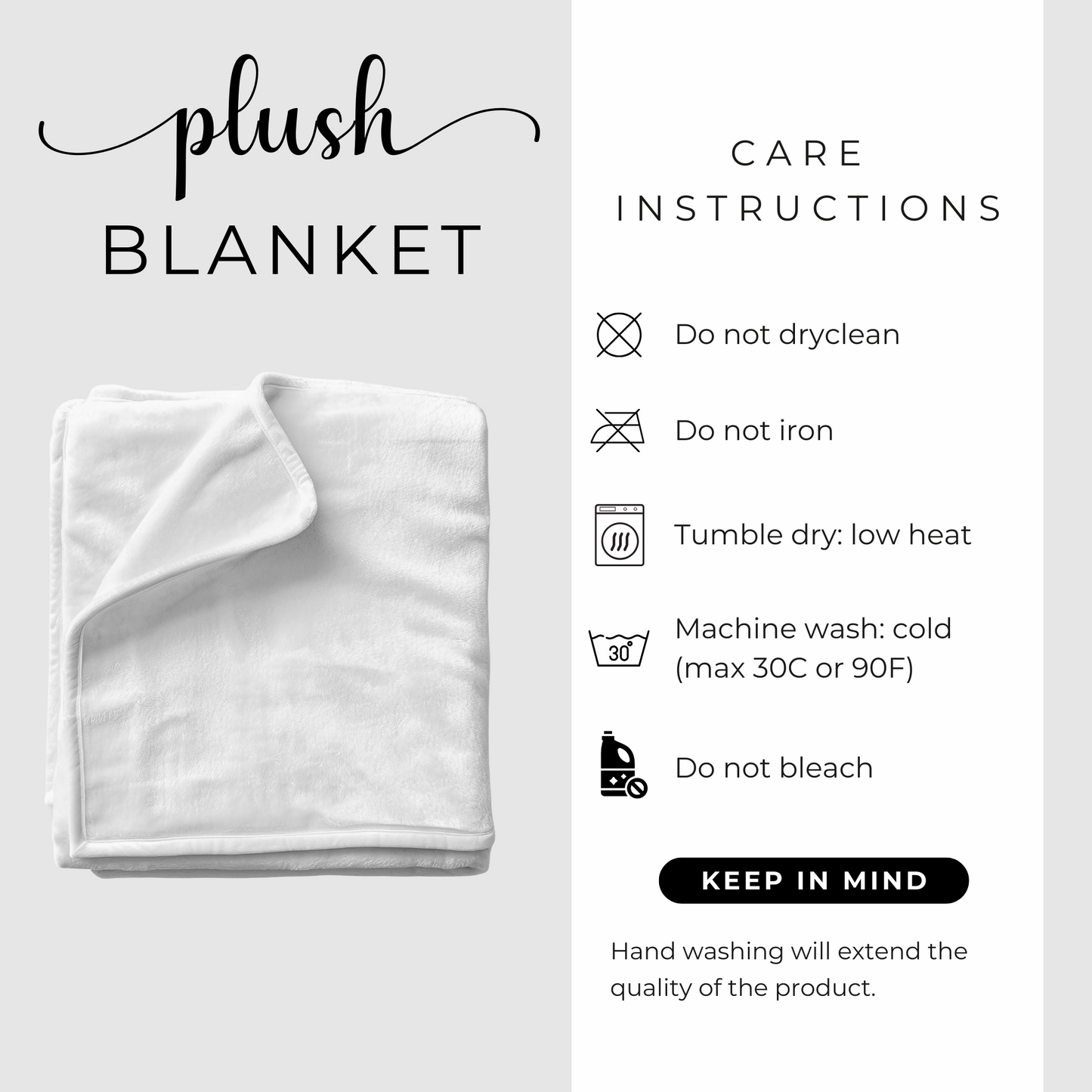 To My Wife Personalized Blanket |  Never Forget I Love You |Custom Fleece & Sherpa Gift