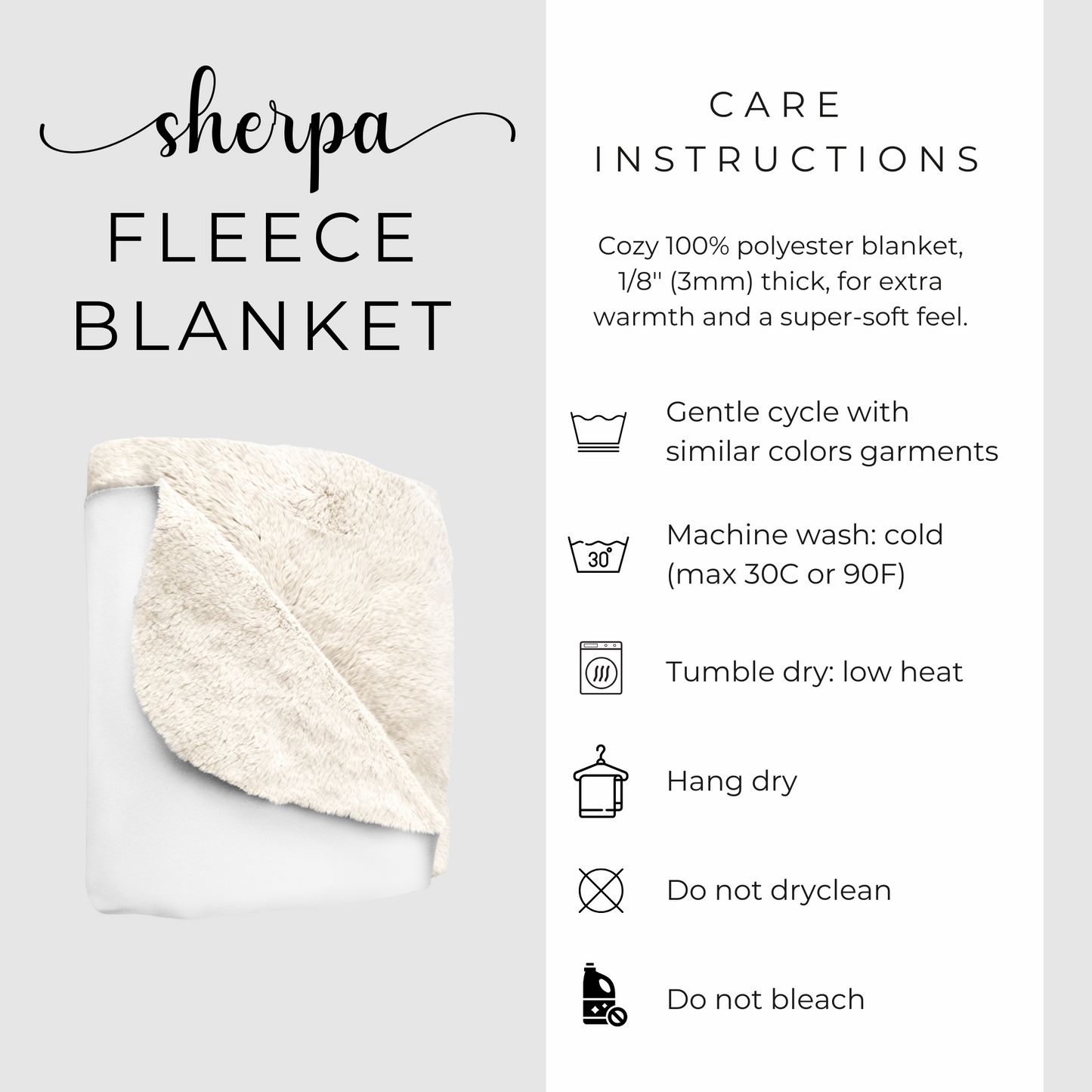 To My Wife Personalized Blanket |  Never Forget I Love You |Custom Fleece & Sherpa Gift