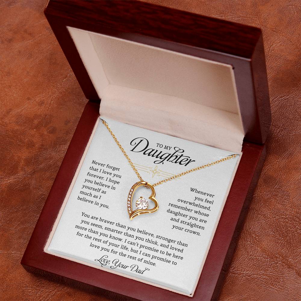 To My Daughter | Forever Love Necklace