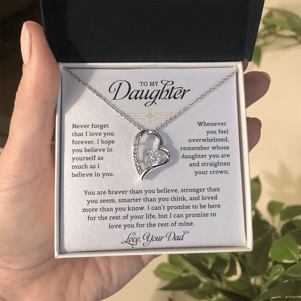 To My Daughter | Forever Love Necklace