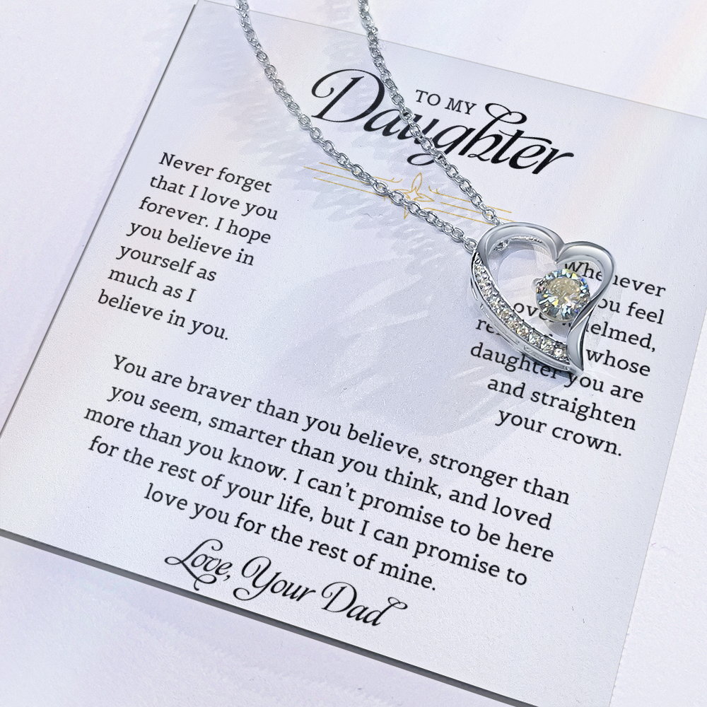 To My Daughter | Forever Love Necklace