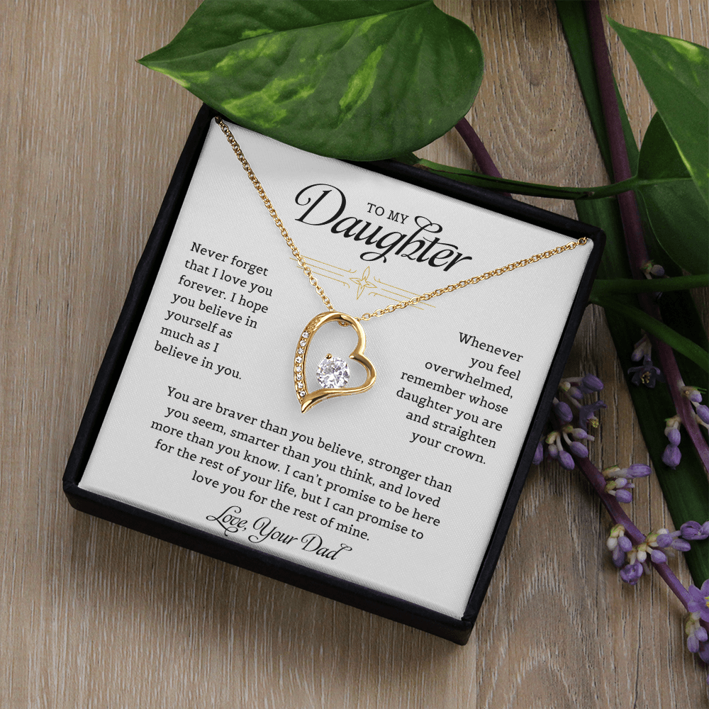 To My Daughter | Forever Love Necklace