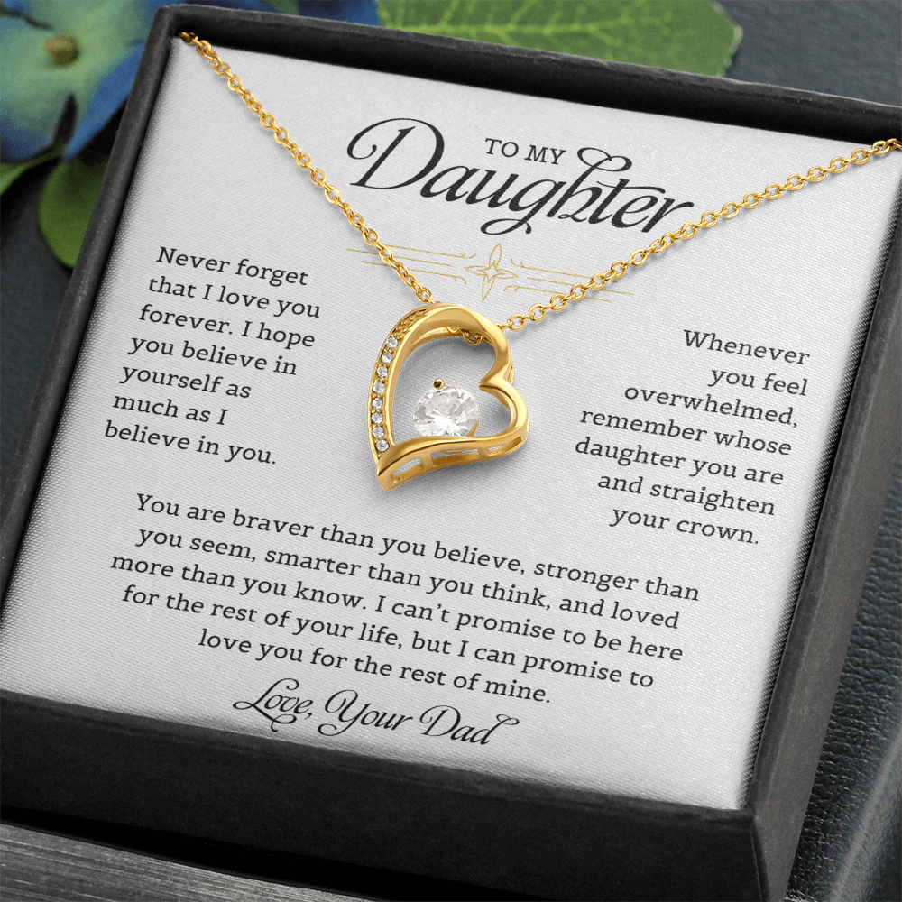 To My Daughter | Forever Love Necklace