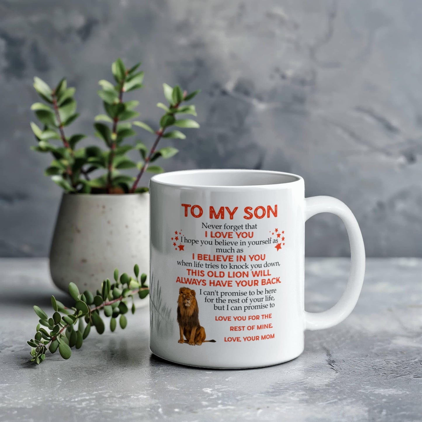 To My Son | ceramic mug