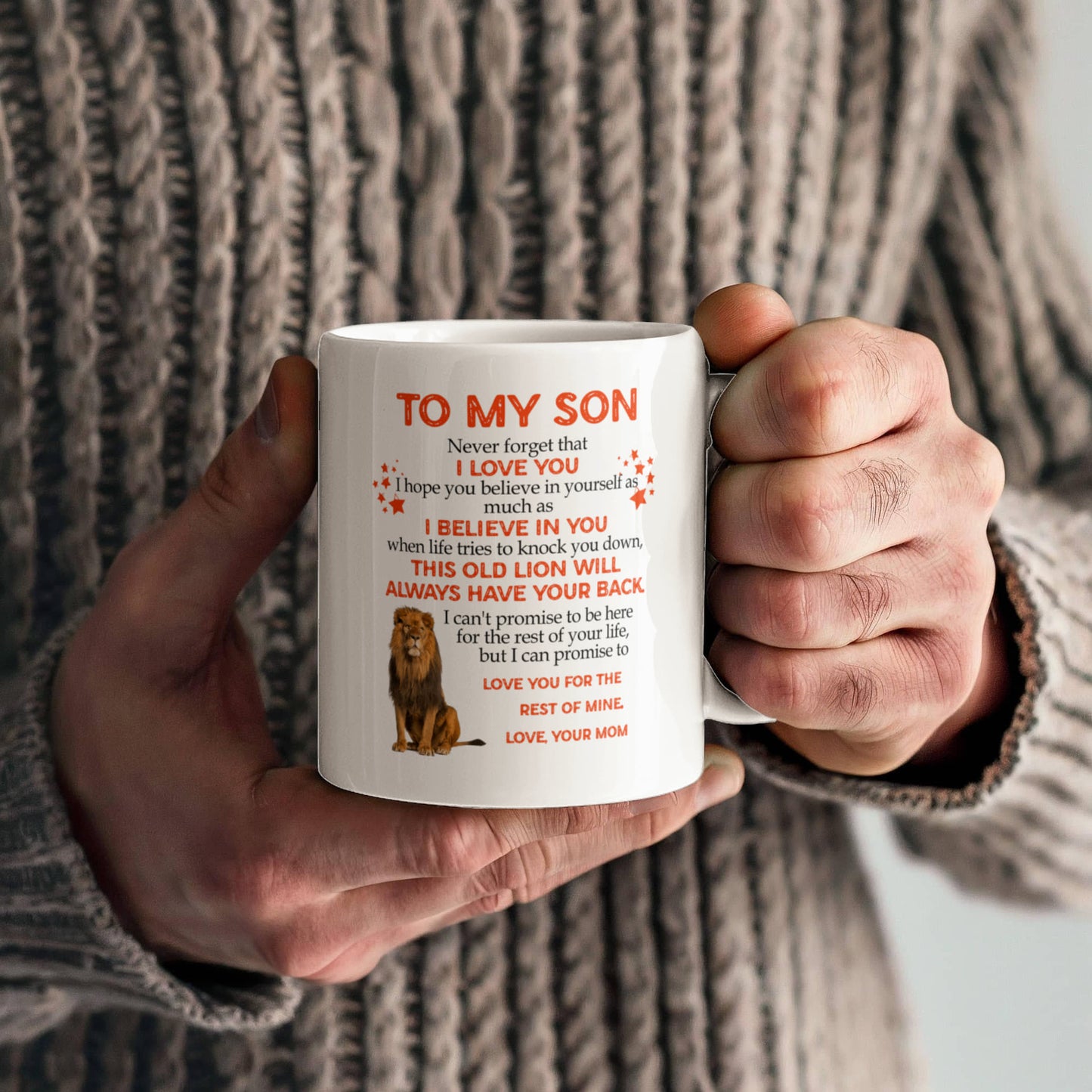 To My Son | ceramic mug