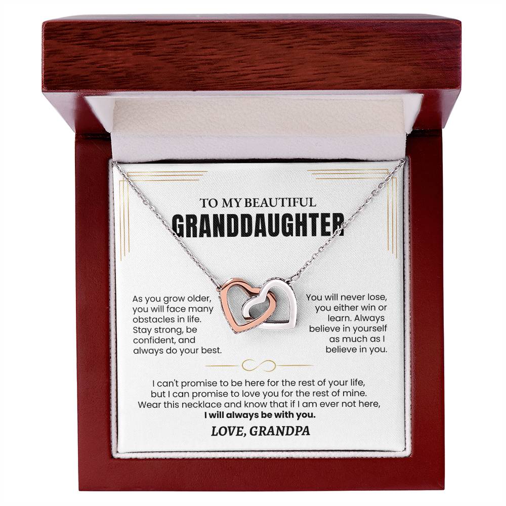 Always With You | Granddaughter Necklace