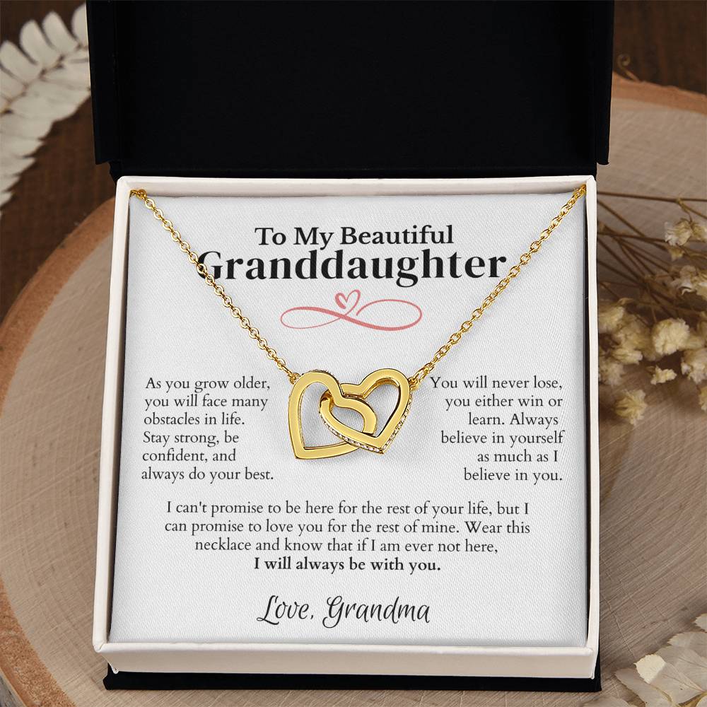 Infinity Hearts | Granddaughter Necklace