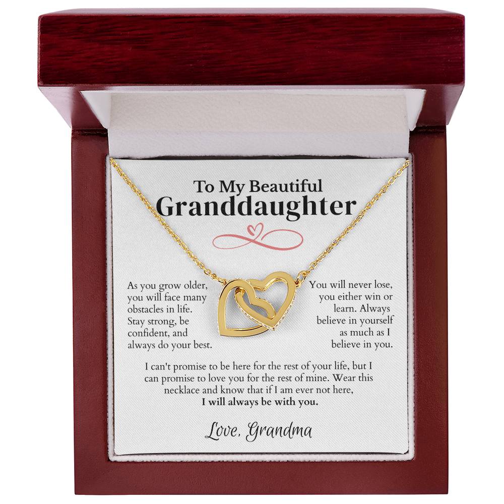 Infinity Hearts | Granddaughter Necklace