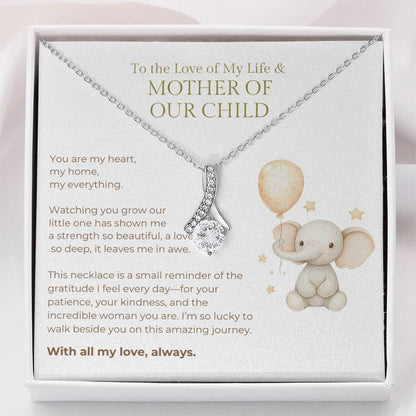 To the Expecting Mother of Our Child |Alluring Beauty Necklace