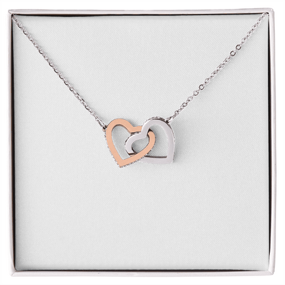 Mom to Be (From Baby Bump) | Interlocking Hearts Necklace