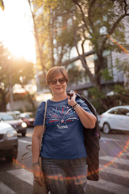 Personalized 4th of July Tee | For Grandmas, Moms, Aunts